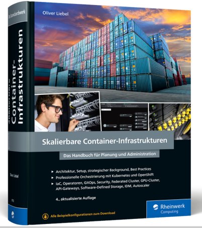 Skalierbare Container‑Infrastrukturen – Cover